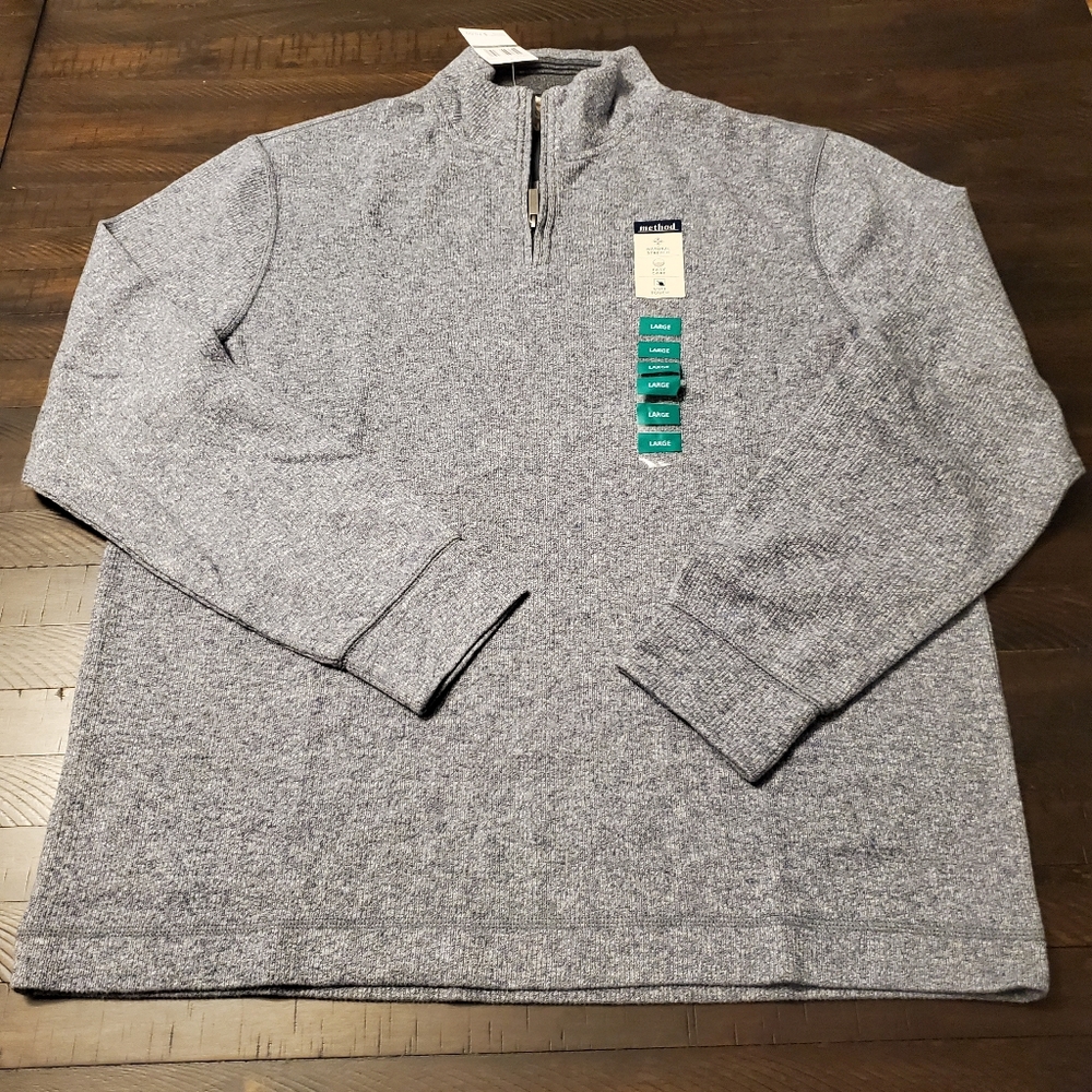 Method Cotton Blend Quarter Zip Pullover - image 1